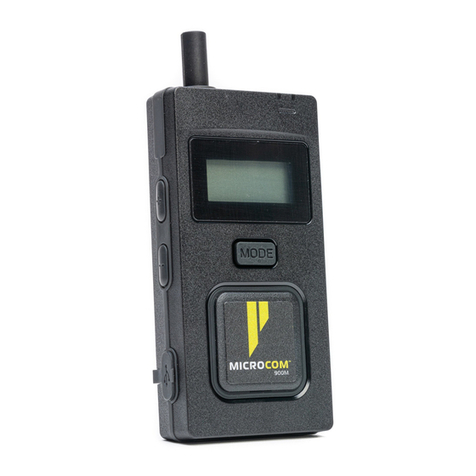 Pliant MICROCOM 900M User manual