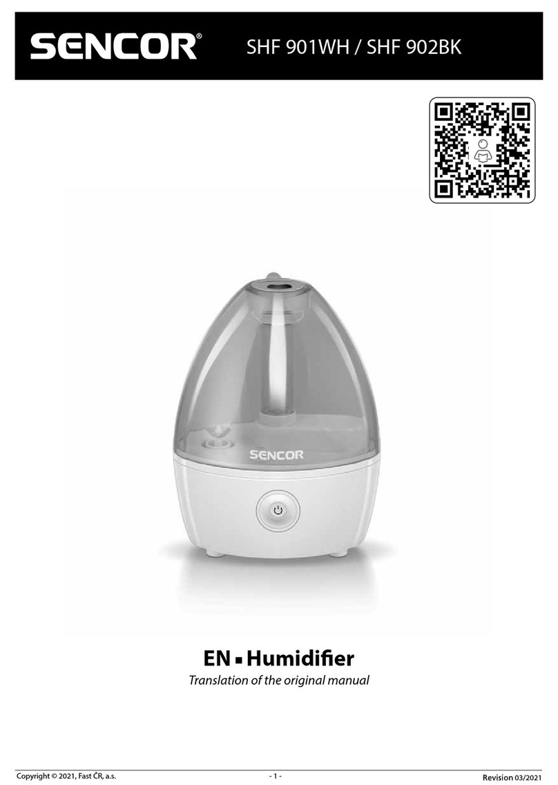 Sencor SHF 901WH Translation of the original manual