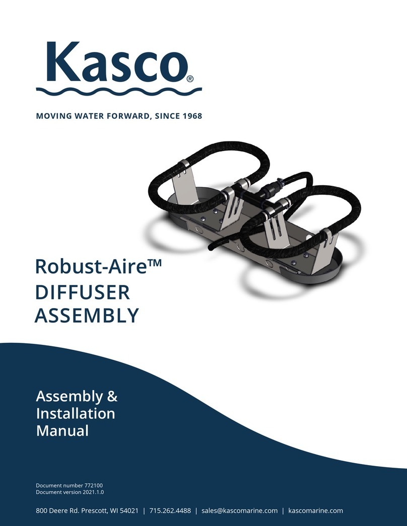 Kasco Robust-Aire Assembly & installation manual Kasco Robust-Aire Assembly & installation manual