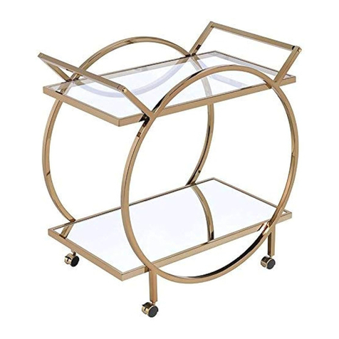 Acme Furniture Traverse 98295 Assembly instructions