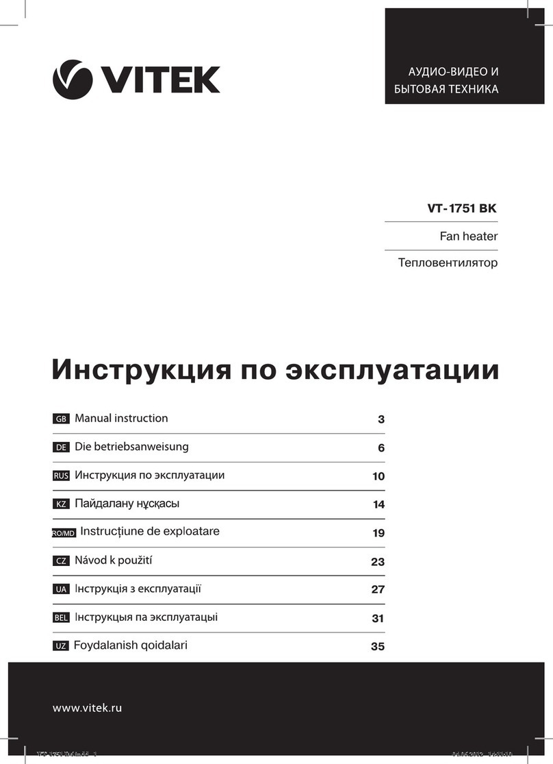 Vitek VT-1751 BK Manual instruction