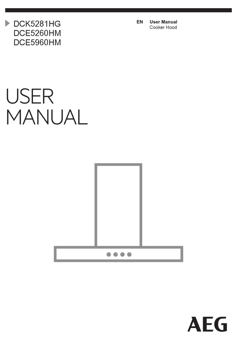 AEG DCK5281HG User manual