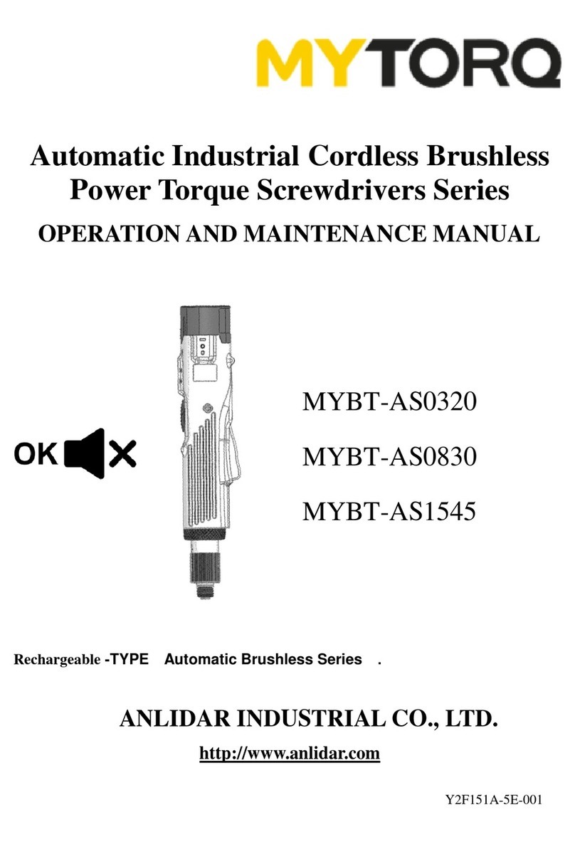 MYTORQ MYBT-AS0320 User manual MYTORQ MYBT-AS0320 User manual