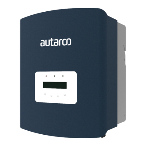 Autarco SX Mark III Series Installation and operation manual