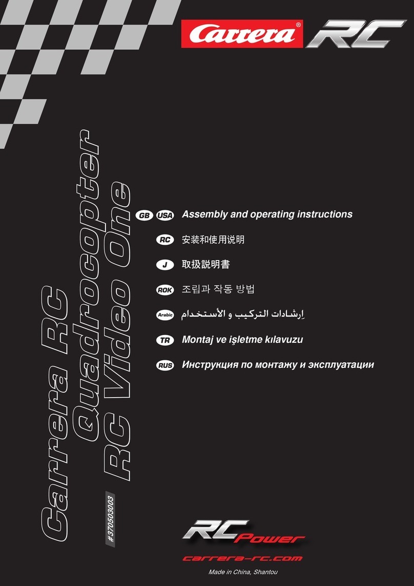 Carrera RC Video One 370503003 Assembly and operating instructions