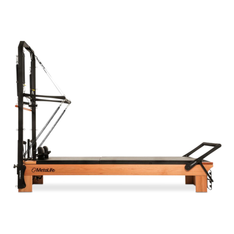 MetaLife Reformer Tower Equipment manual