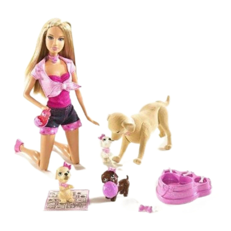 Mattel Barbie M4215 User manual