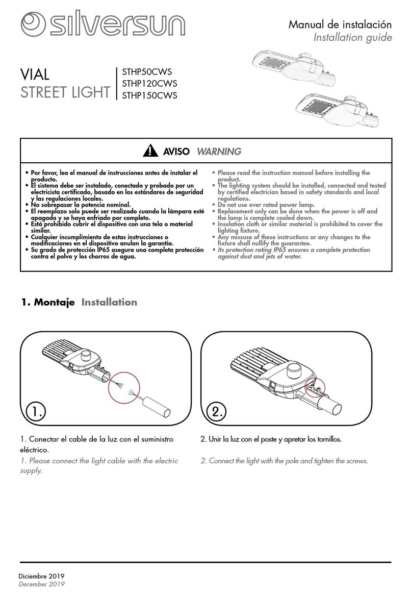 silversun VIAL STHP50CWS installation guide