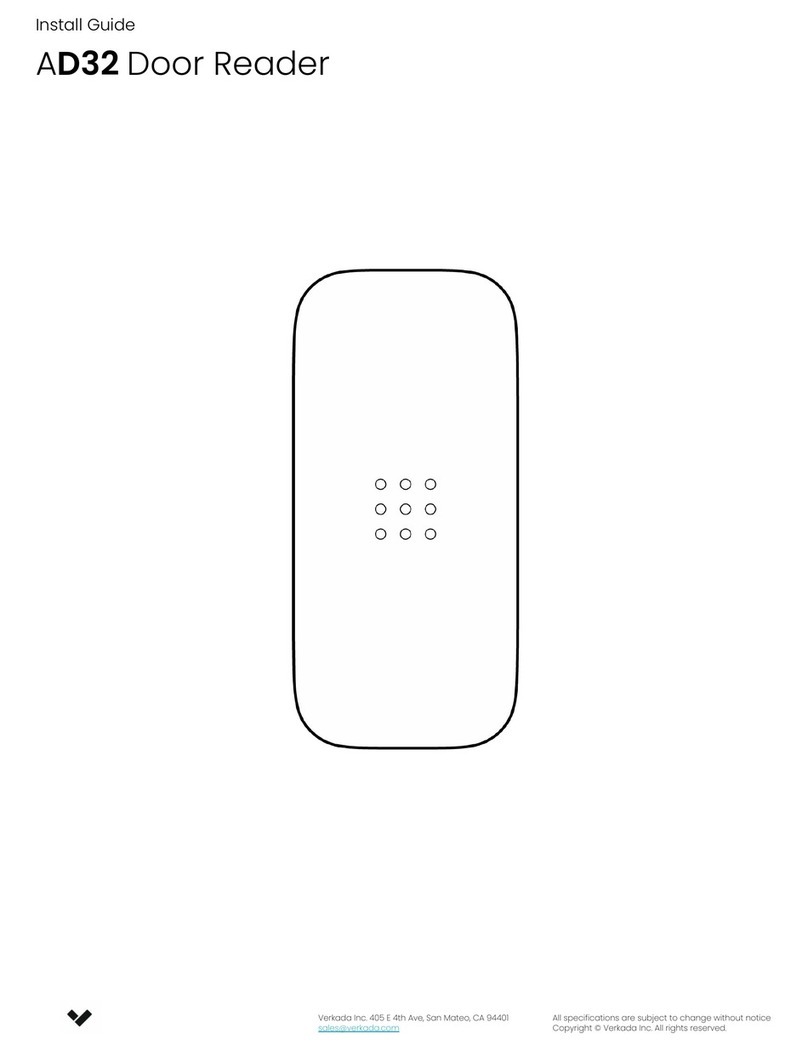 Verkada AD32 install guide
