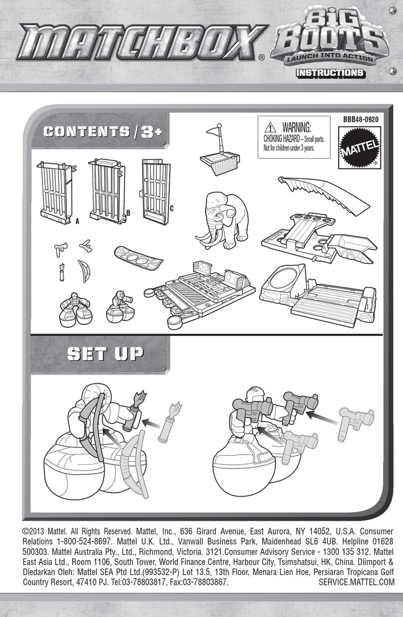 Mattel Big Boots Matchbox BBB48 User manual