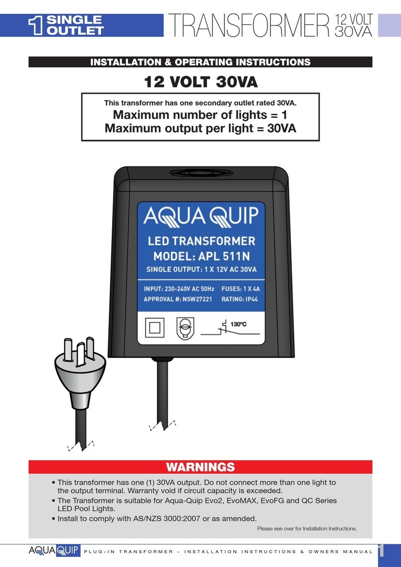 Aqua Quip APL 511N Manual