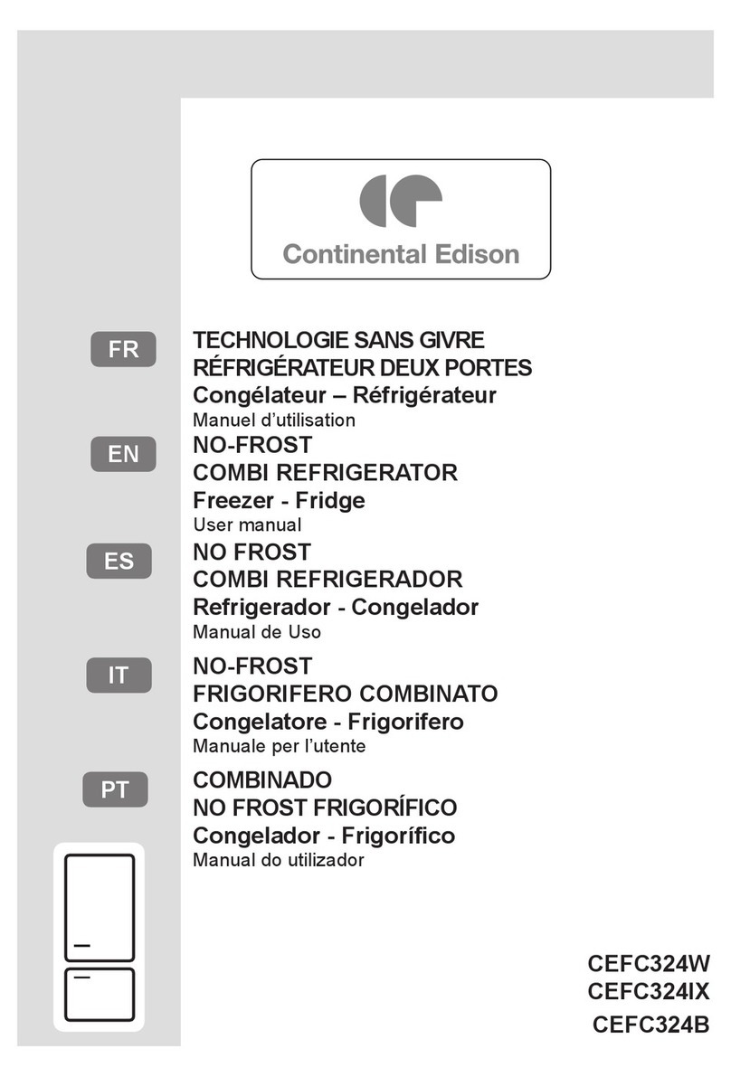 CONTINENTAL EDISON CEFC324W user manual