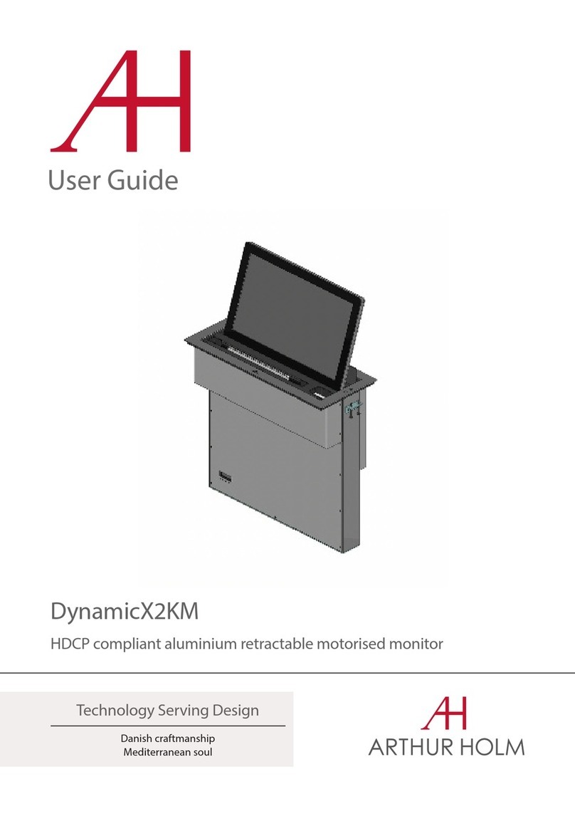 ARTHUR HOLM DynamicX2KM User manual