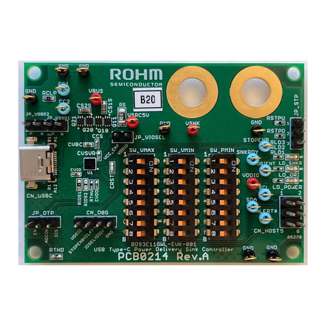 Rohm BD93E11GWL-EVK-001 User manual