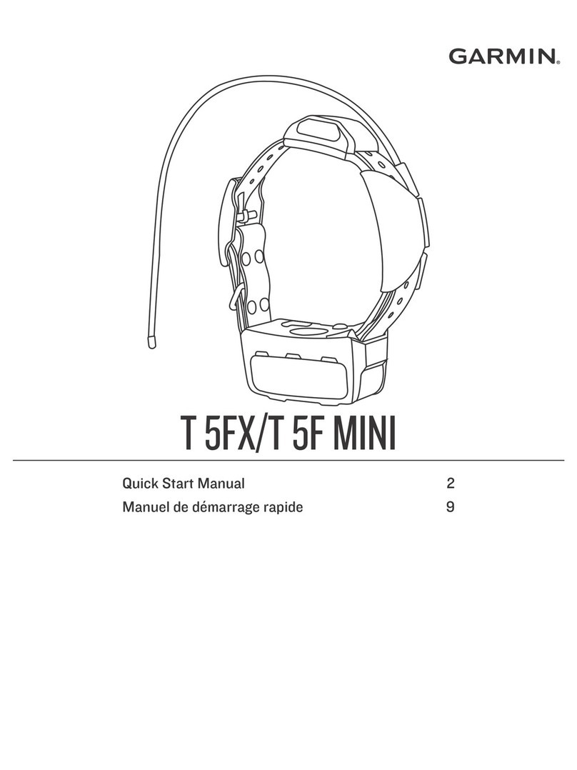 Garmin T 5FX Instruction manual Garmin T 5FX Instruction manual