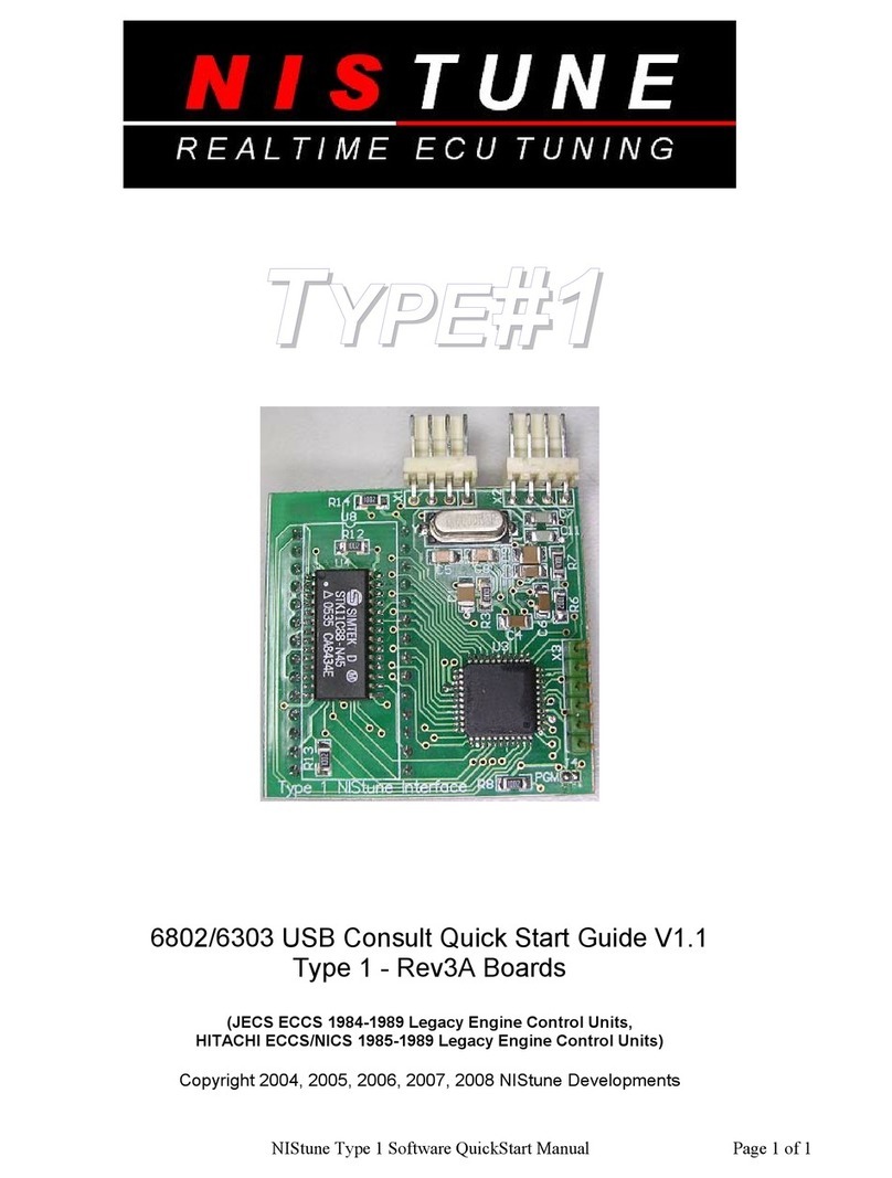 Nistune 6802 quick start guide