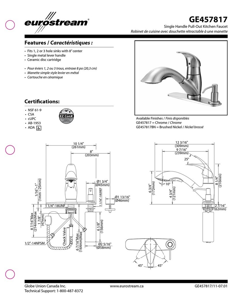 eurostream GE469155 INSTALLATION PROCEDURE eurostream GE469155 INSTALLATION PROCEDURE
