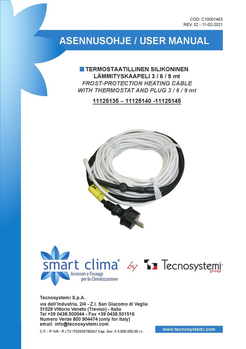 Tecnosystemi Smart Clima 11125135 user manual Tecnosystemi Smart Clima 11125135 user manual