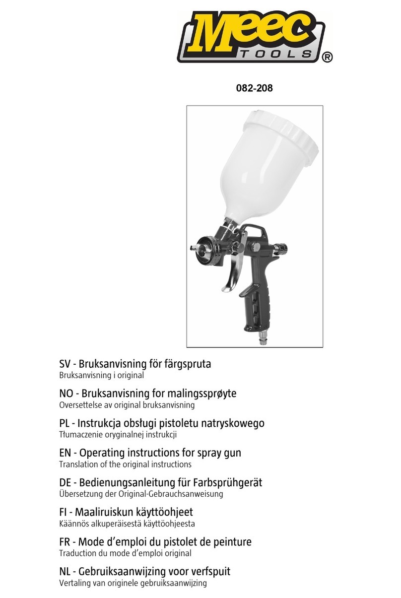 Meec tools 082-208 operating instructions