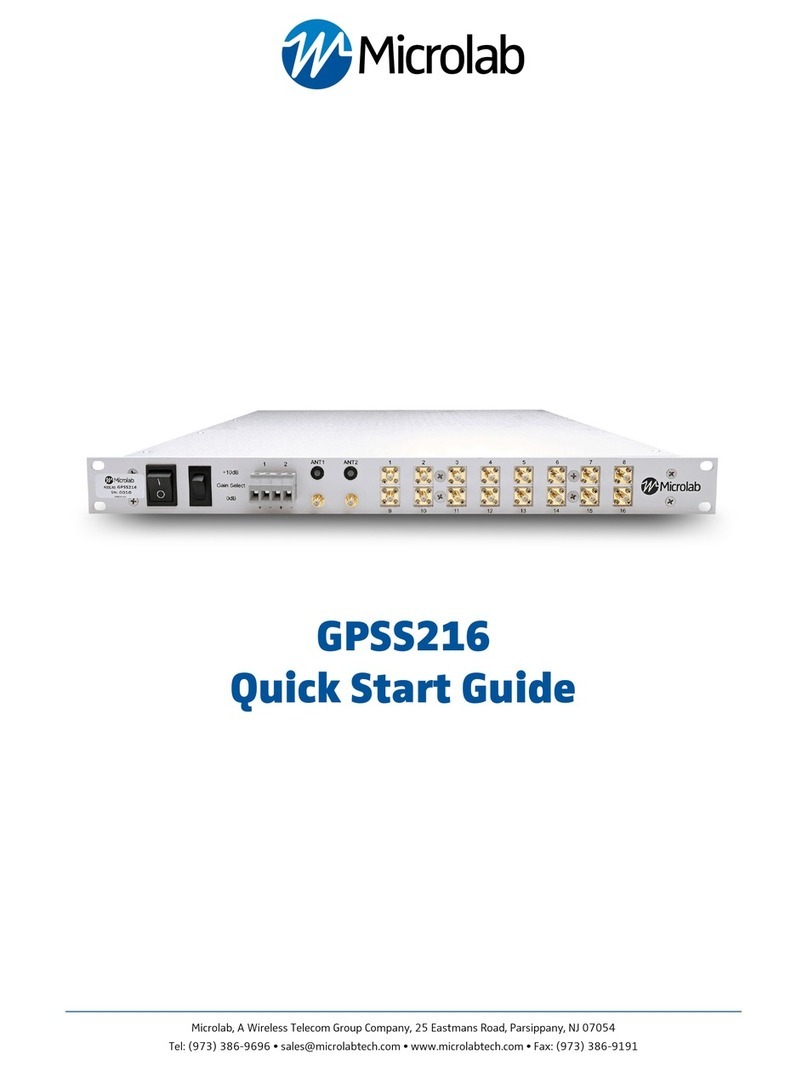 Microlab GPSS216 quick start guide