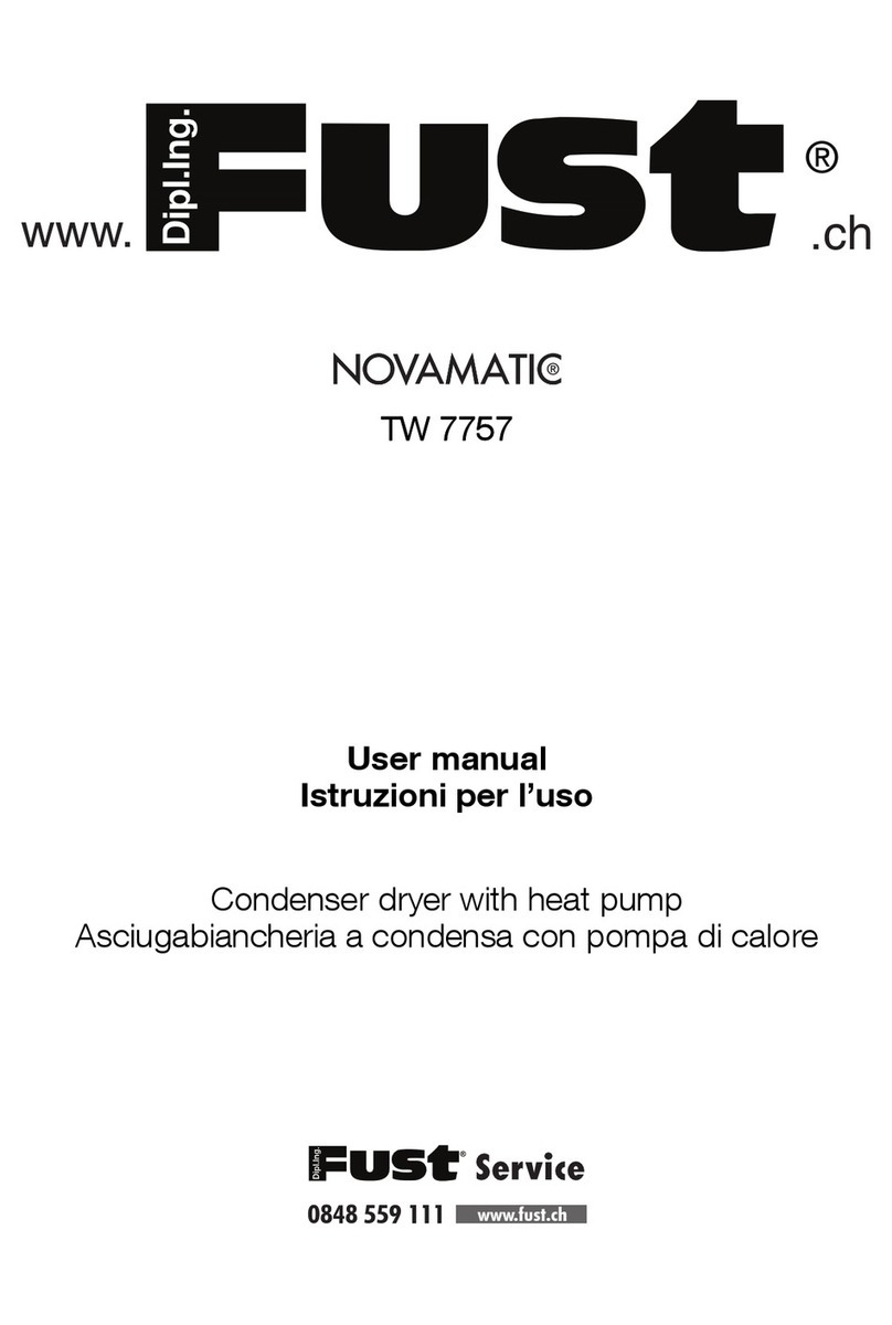 FUST Novamatic TW 7757 User manual