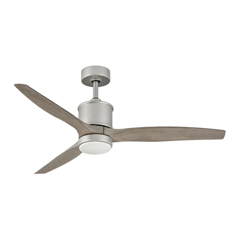 Hinkley 60" Hover instruction manual