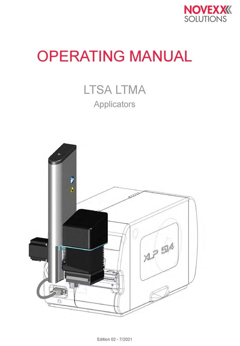 Novexx Solutions LTSA operating manual