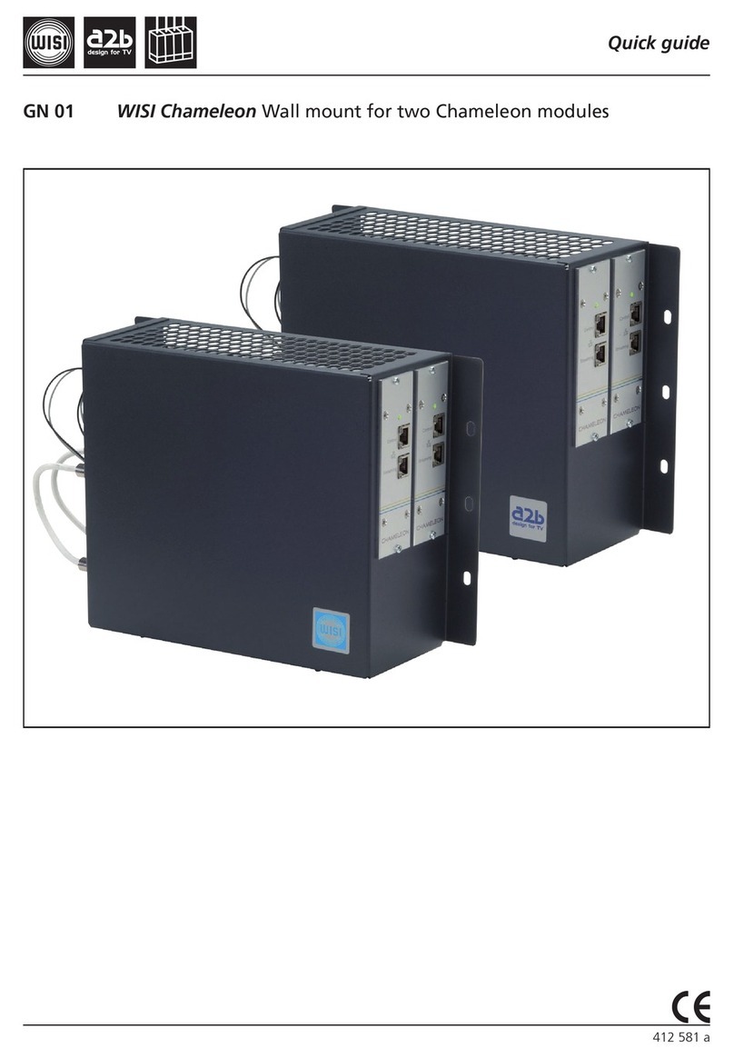 Wisi a2b Chameleon GN 01 User manual