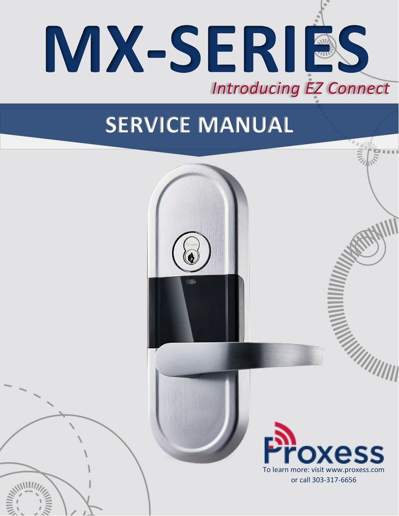 Proxess MX Series Service manual