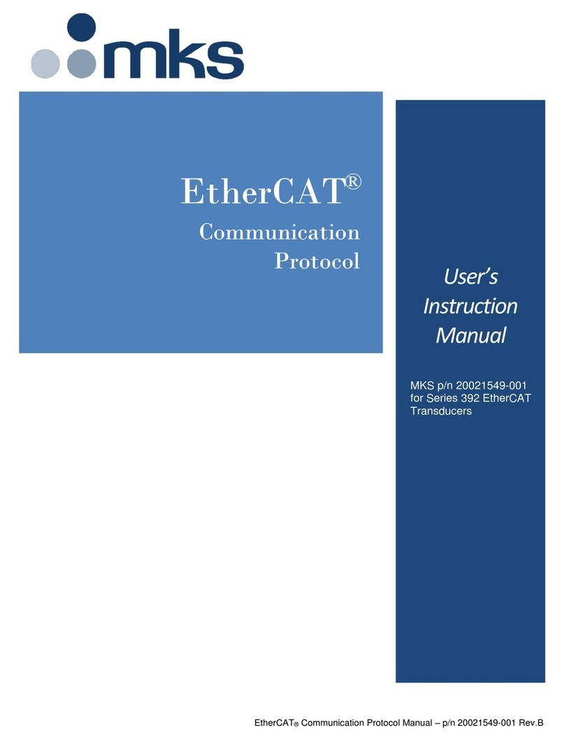 MKS 392 Series User instruction manual