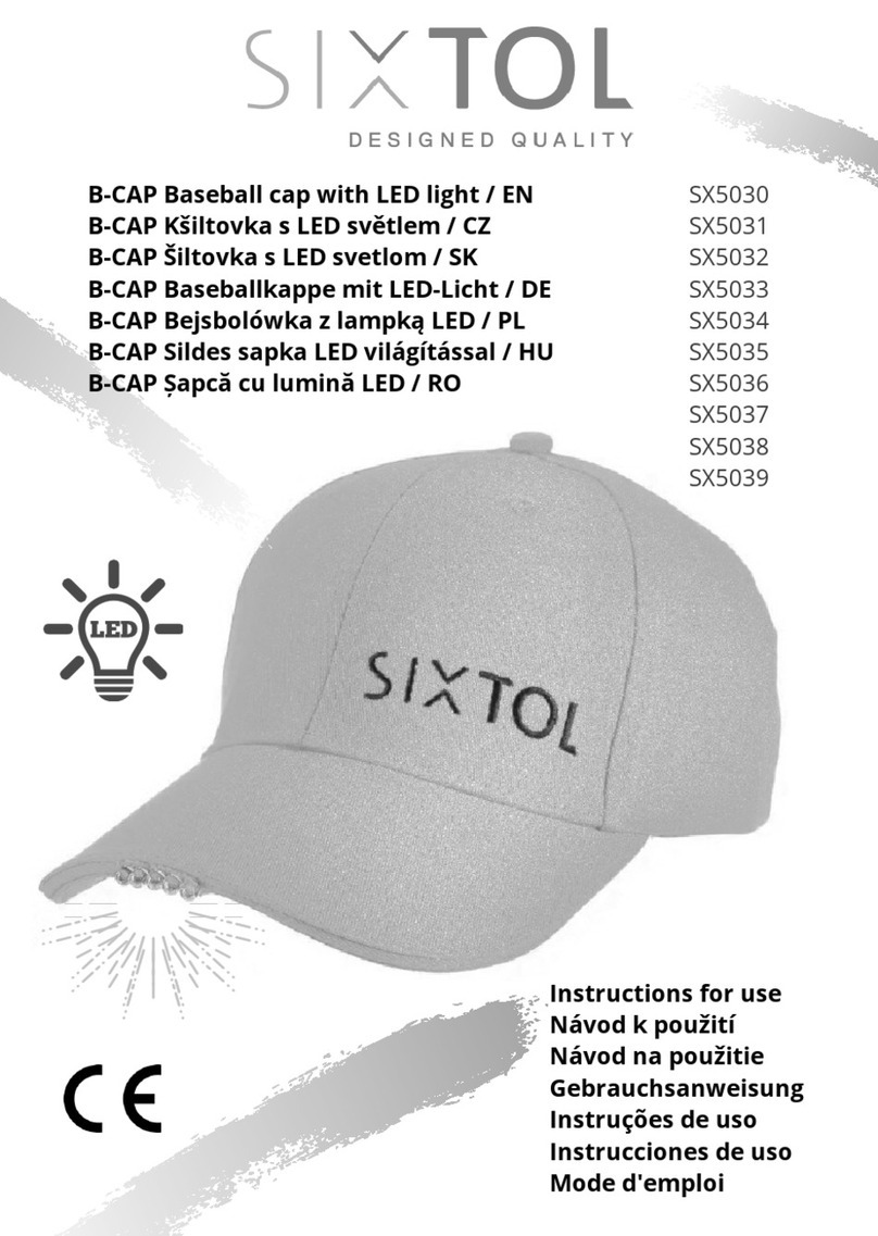 SIXTOL B-CAP Instructions for use