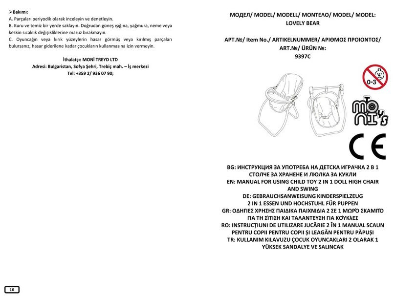 Moni Toys LOVELY BEAR manual