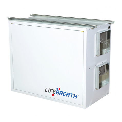 Lifebreath ERV installation manual