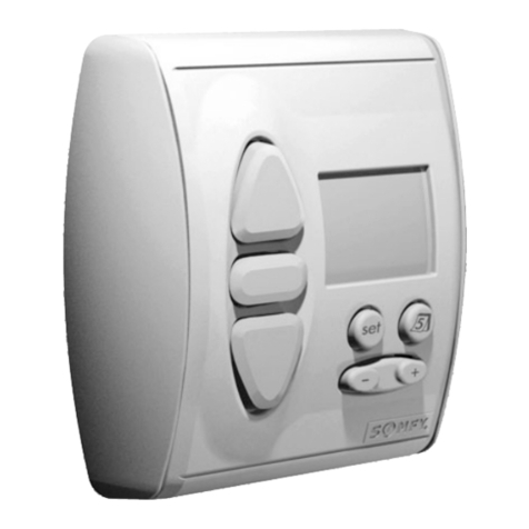 SOMFY inteo CHRONIS RTS User manual