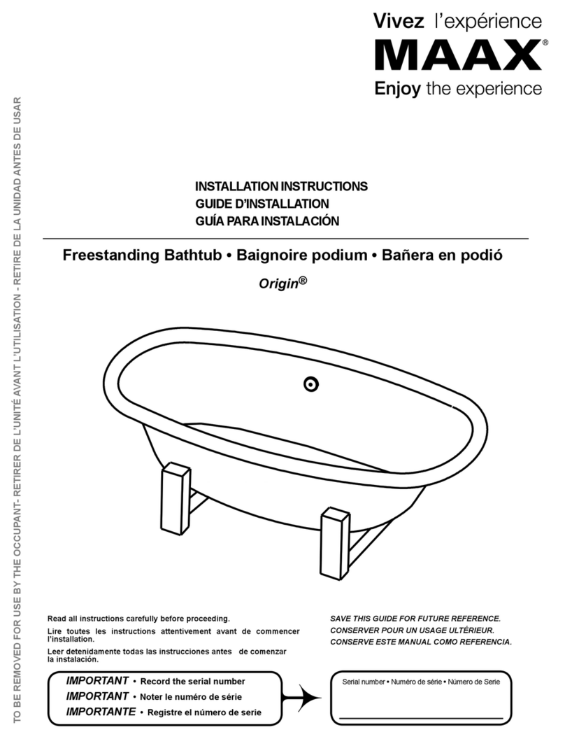 MAAX Origin installation instructions