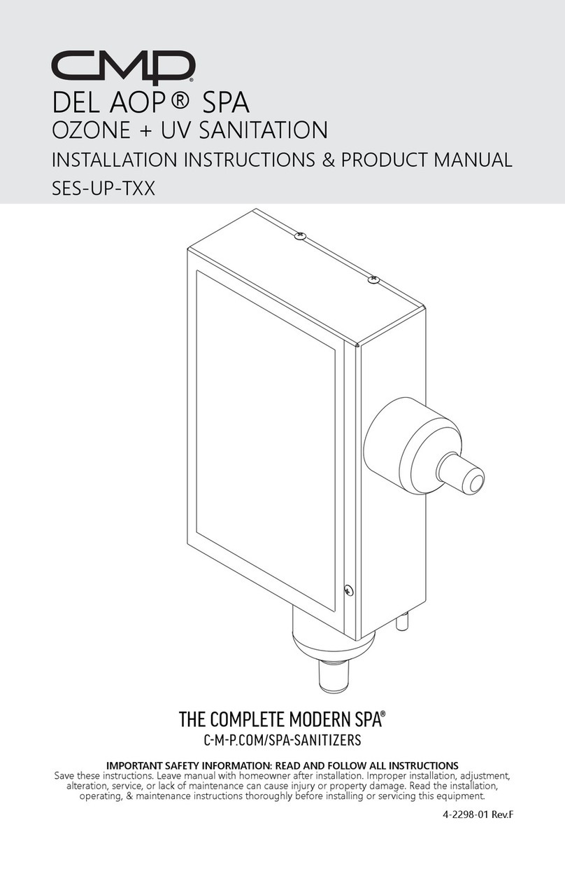 CMP DEL AOP SPA SES-UP-T Series User manual