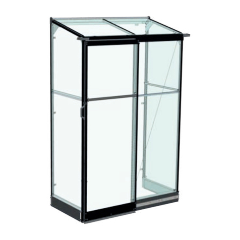 Halls Qube Lean-to User manual