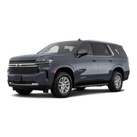 Chevrolet Tahoe 2022 User manual Chevrolet Tahoe 2022 User manual