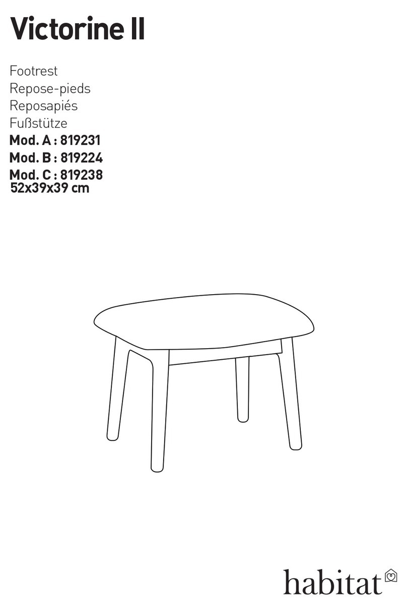 Habitat Victorine II 819231 User manual Habitat Victorine II 819231 User manual
