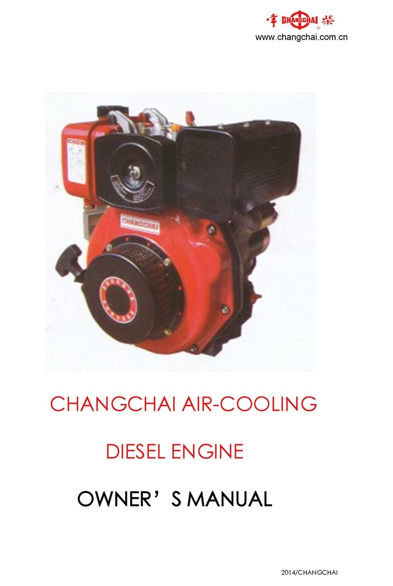 Changchai CC170FB owner's manual