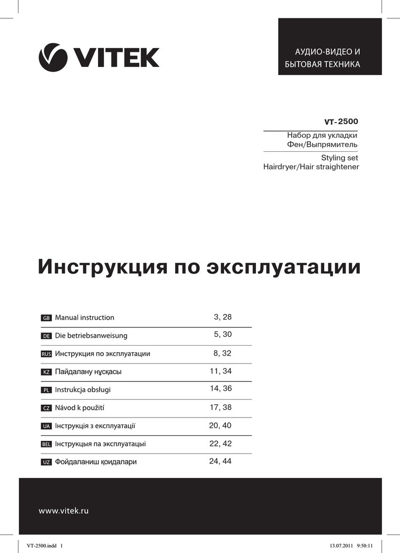 Vitek VT-2500 User manual