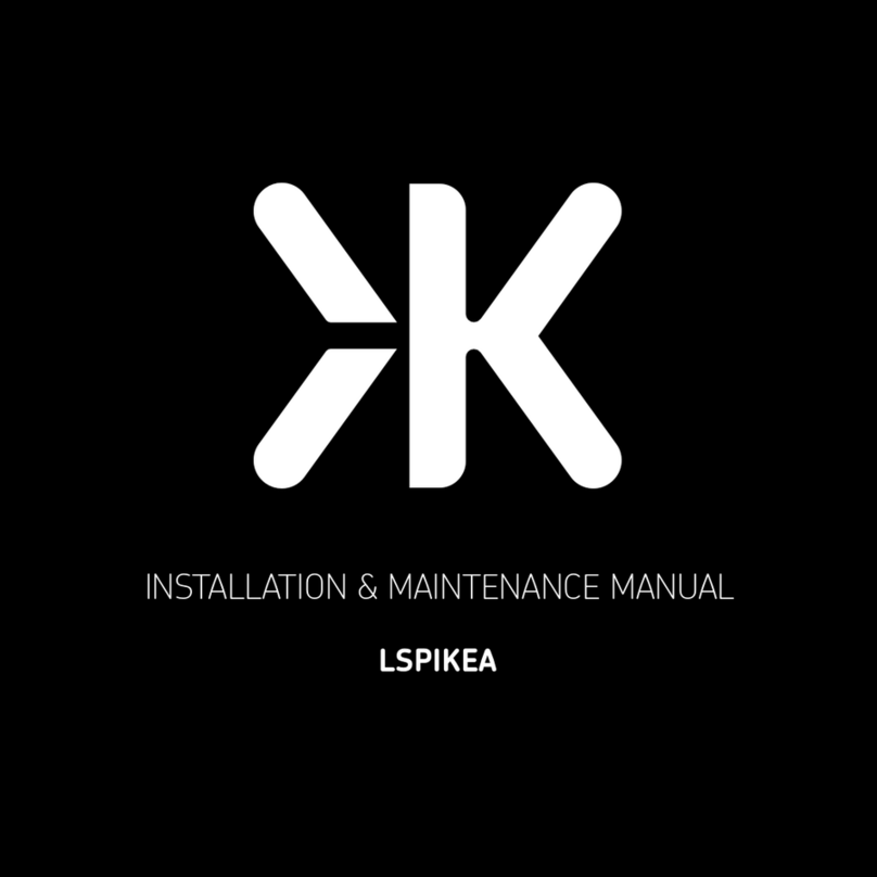 ML Accessories LSPIKEA Installation & maintenance manual