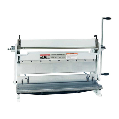 Jet EQUIPMENT &TOOLS SBR-30N Service manual