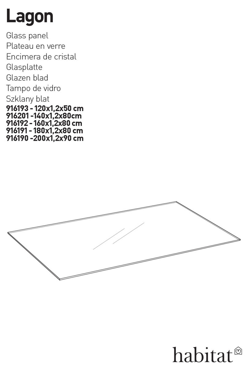 Habitat Lagon 916193 User manual Habitat Lagon 916193 User manual