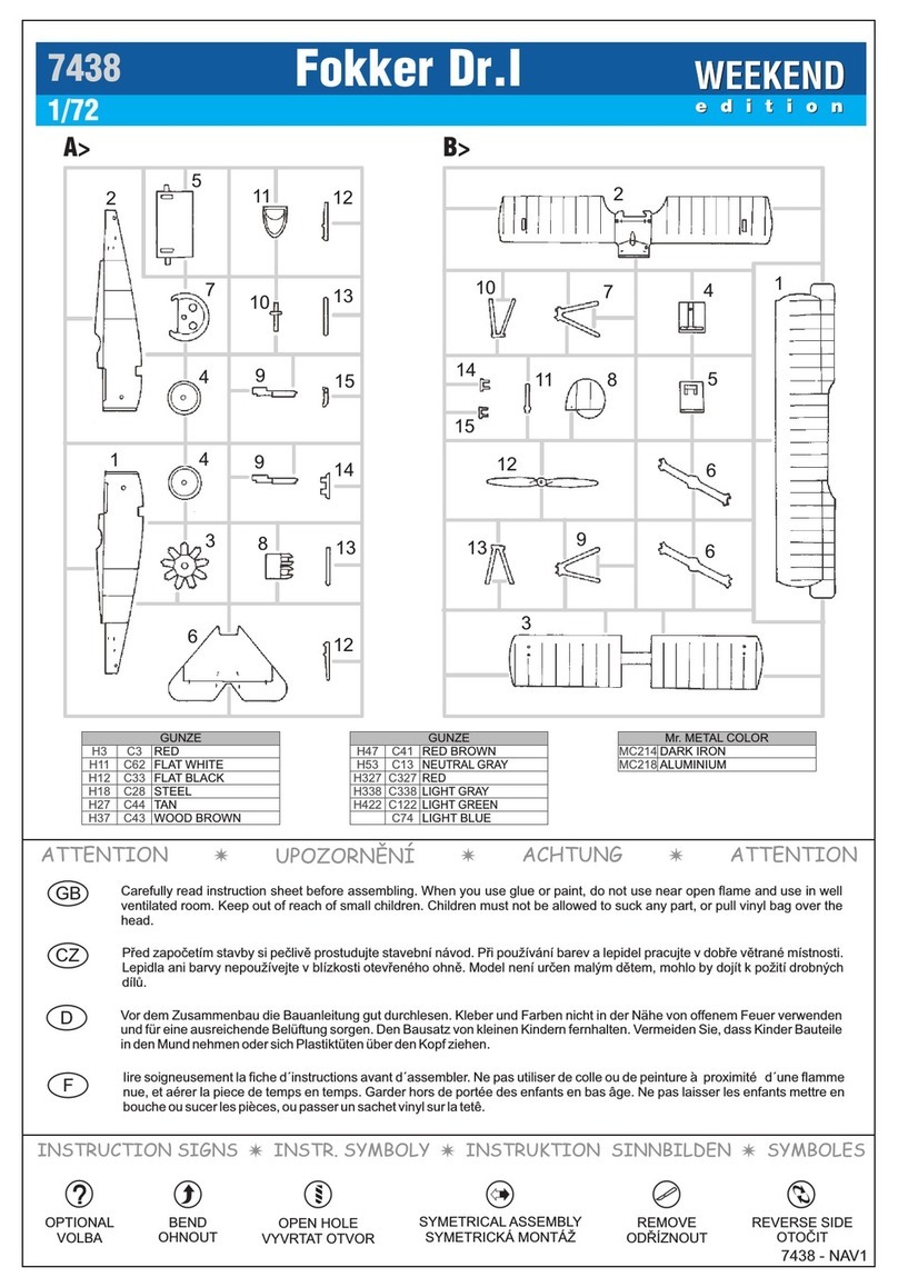 Fokker WEEKEND 7438 quick start guide