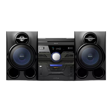 Philips FWM462 User manual