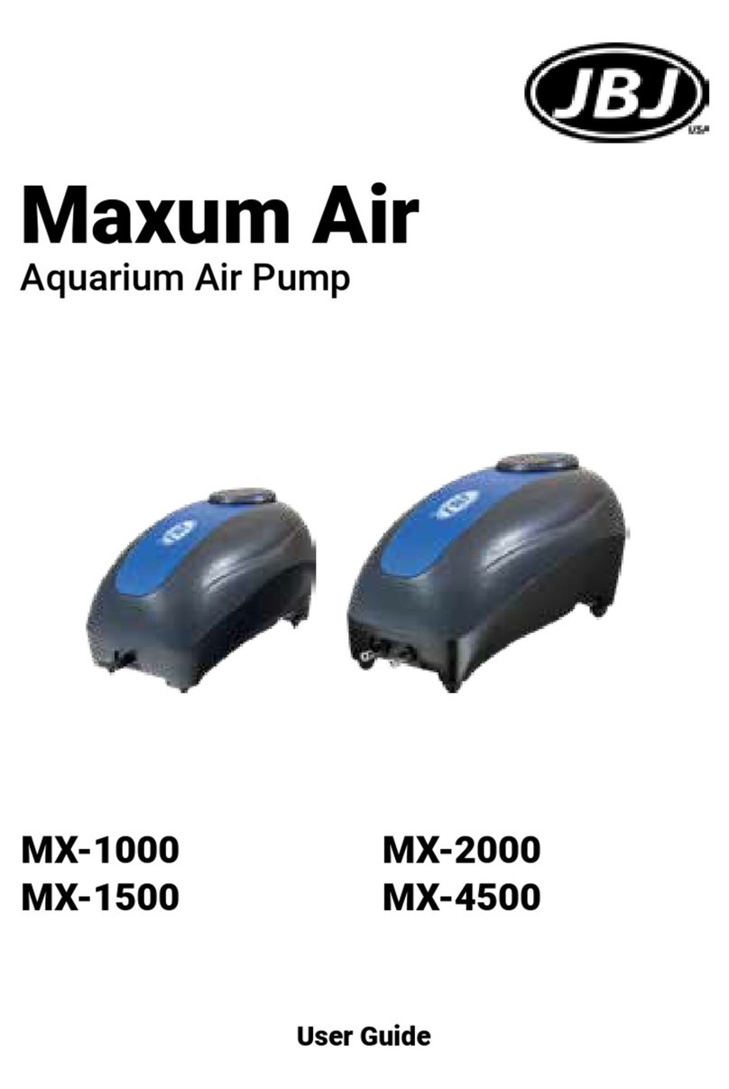 JBJ Maxum Air MX-1000 User manual