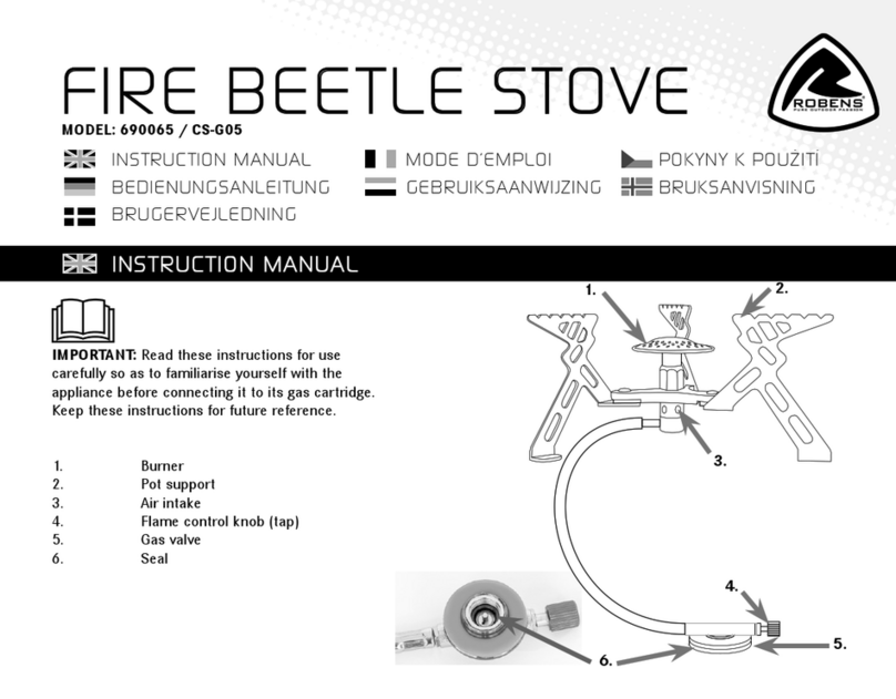 ROBENS FIRE BEETLE instruction manual