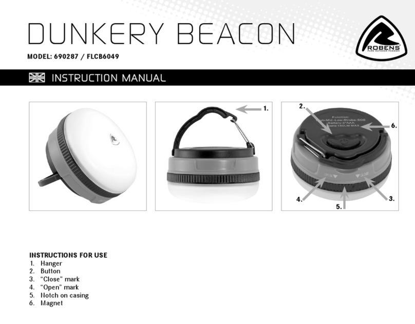 ROBENS DUNKERY instruction manual