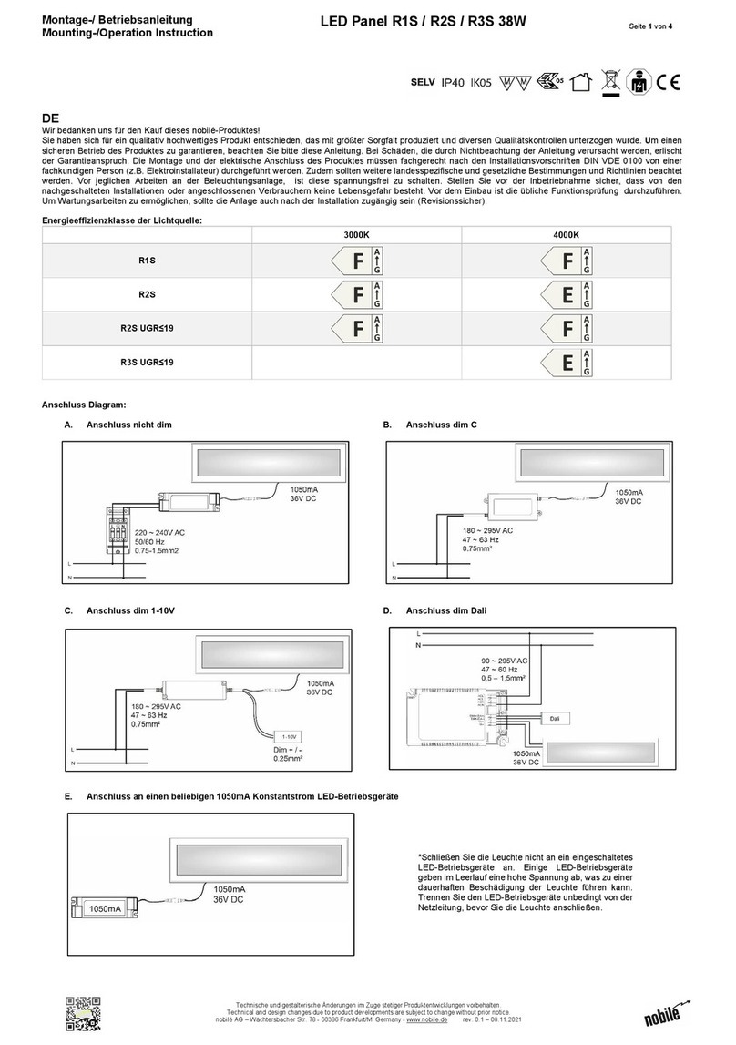 Nobile R1S operation instruction